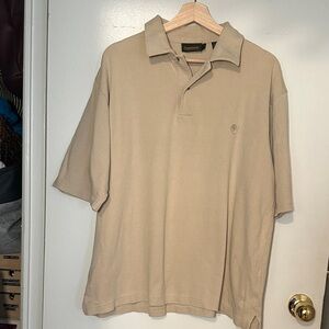 Vintage Timberland Tan Polo Shirt